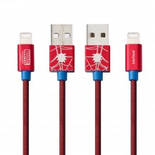 Infothink Marvel SPIDERMAN (iPhone/iPad) USB Fast Charging Cable